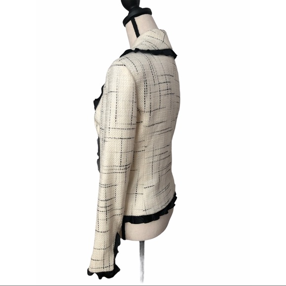 Silk trim blazer 4 | KENNETH COLE NY Blazer with Black Silk Trim | soft - Picture 3 of 11